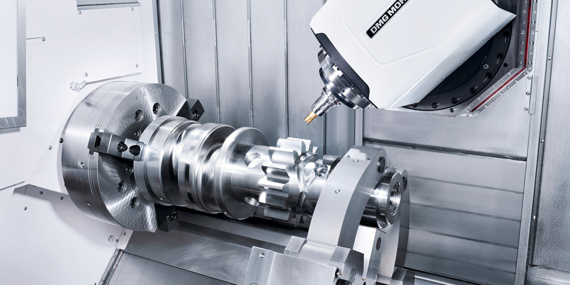 Turn & mill machines or milling-turning machining centers allow highly productive complete machining of components.