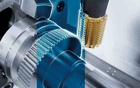 Gear hobbing