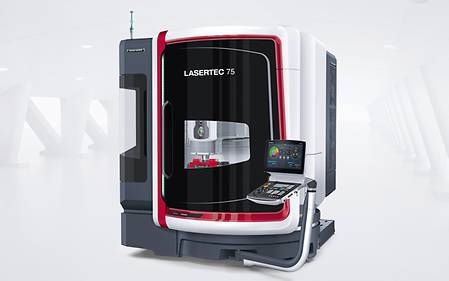 With a footprint of < 8 m², the LASERTEC 75 Shape is the ideal complement even in tightest production environments.